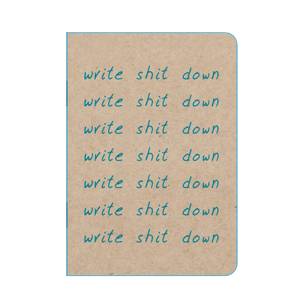 WRITE SHIT DOWN MINI-NOTEBOOK