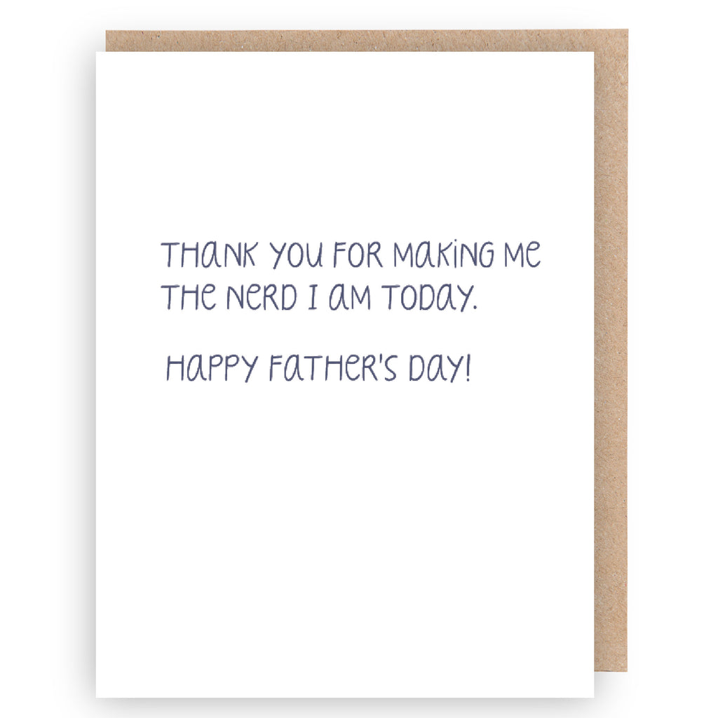 FATHER'S DAY NERD
