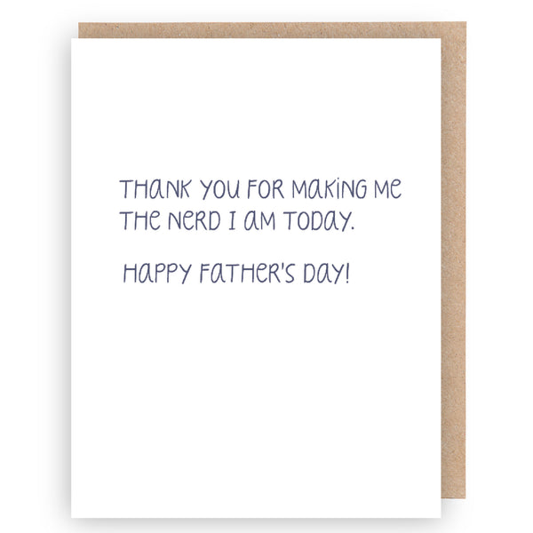 FATHER'S DAY NERD
