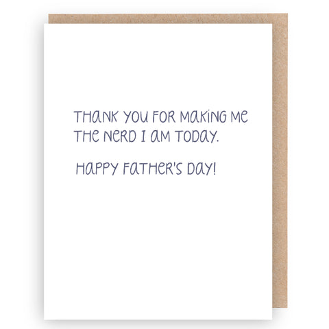 FATHER'S DAY NERD