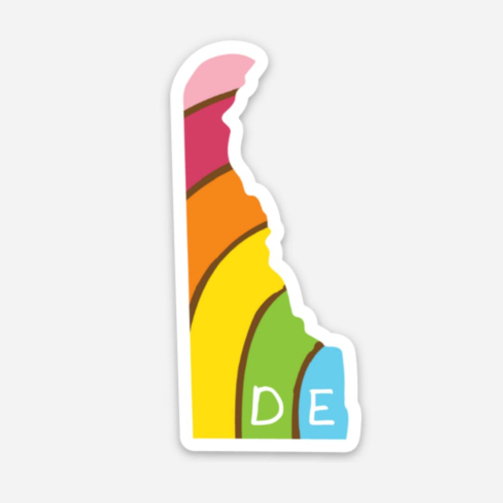 PRIDE STATE STICKER - DELAWARE