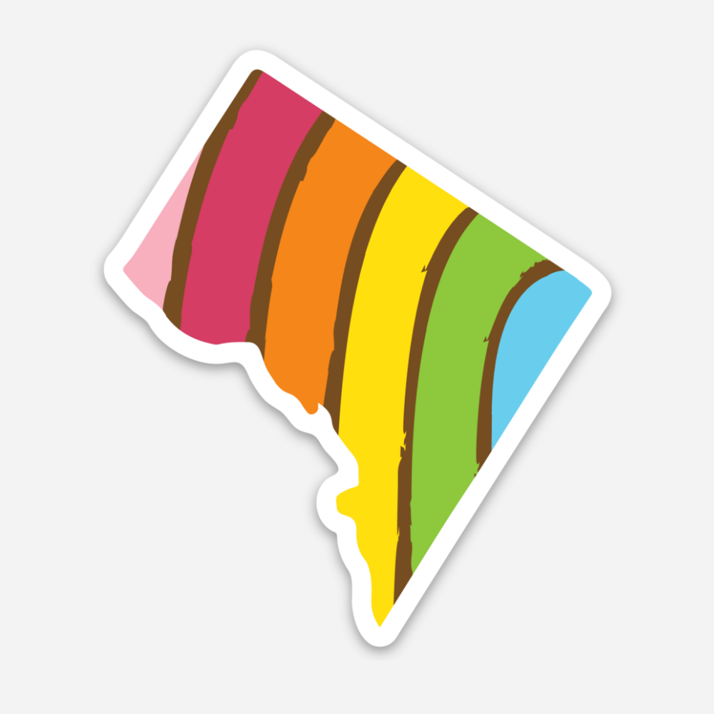 PRIDE STATE STICKER - DC