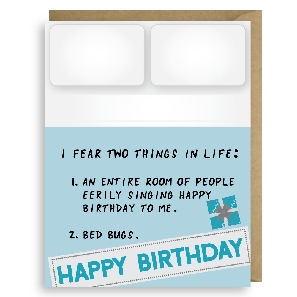 BIRTHDAYS & BED BUGS