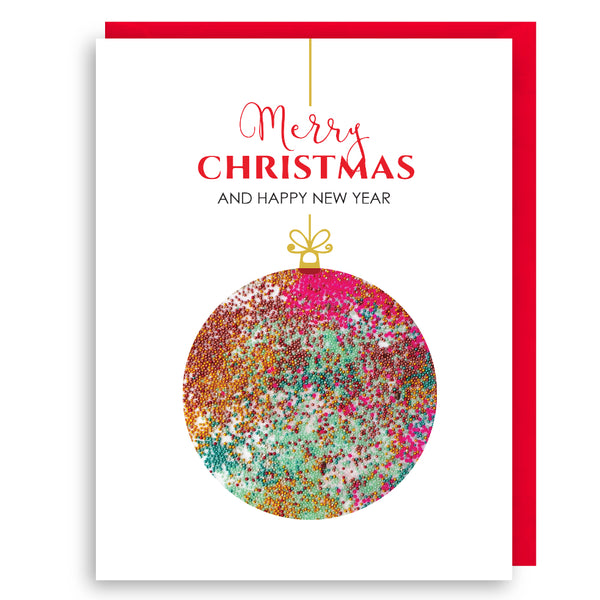 GLITTER ORNAMENT BOX SET