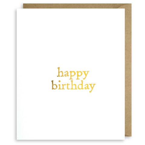 HAPPY BIRTHDAY
