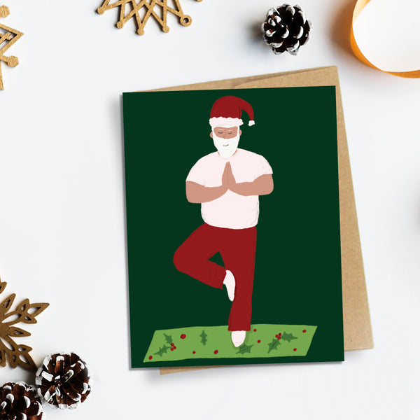 TREE POSE SANTA