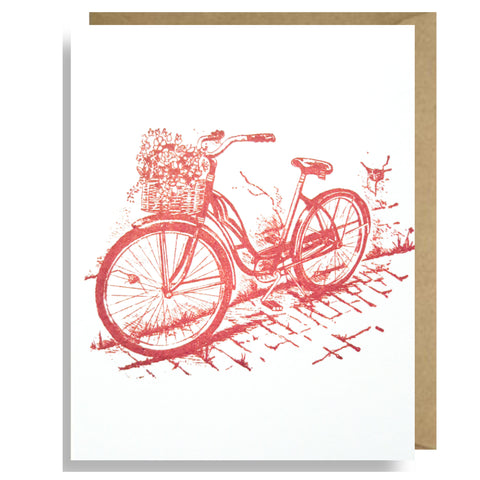 BICYCLE WITH FLOWERS